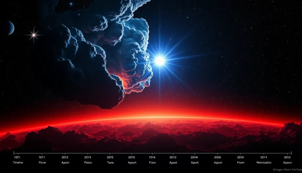 Featured image for When Did the First Stars Form? A Cosmic Timeline from Planck Epoch to Reionization — Dark Ages