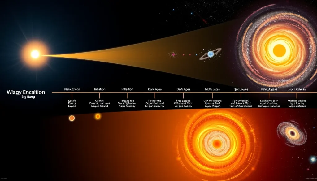 Featured image for Was There a Singularity? The Cosmic Timeline from Planck Epoch to Present — Big Bang