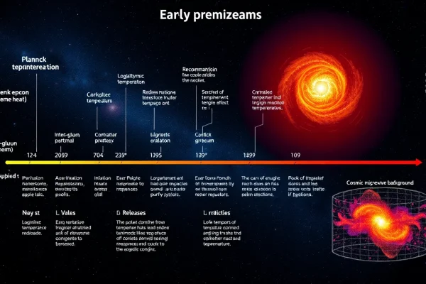 How Hot Was the Early Universe? A Cosmic Temperature Timeline
