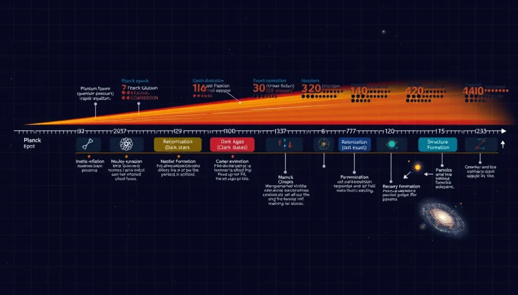 Featured image for What Comes After Planck? The Cosmic Epochs from the First Instant to the Present — Big Bang