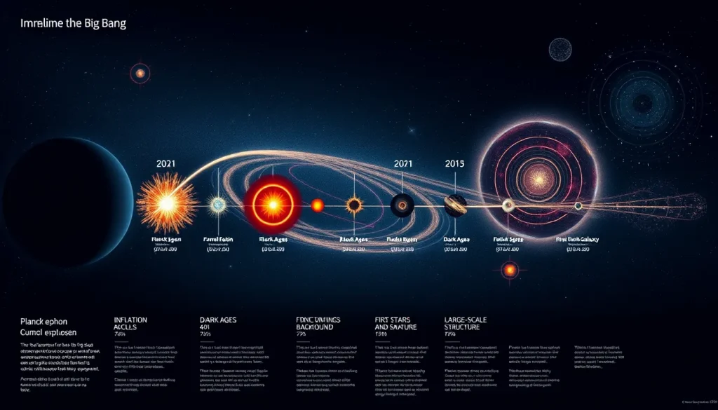 Featured image for Did Space Exist Before the Big Bang? A Cosmic Timeline from Planck Epoch to Present — Big Bang