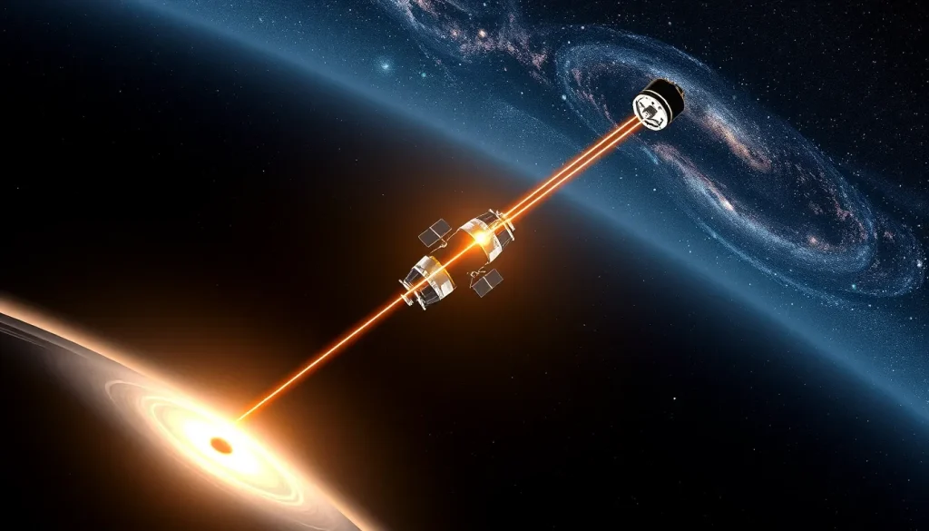 Featured image for How LISA Will Detect Gravitational Waves from the First Black Holes — Missions & Experiments