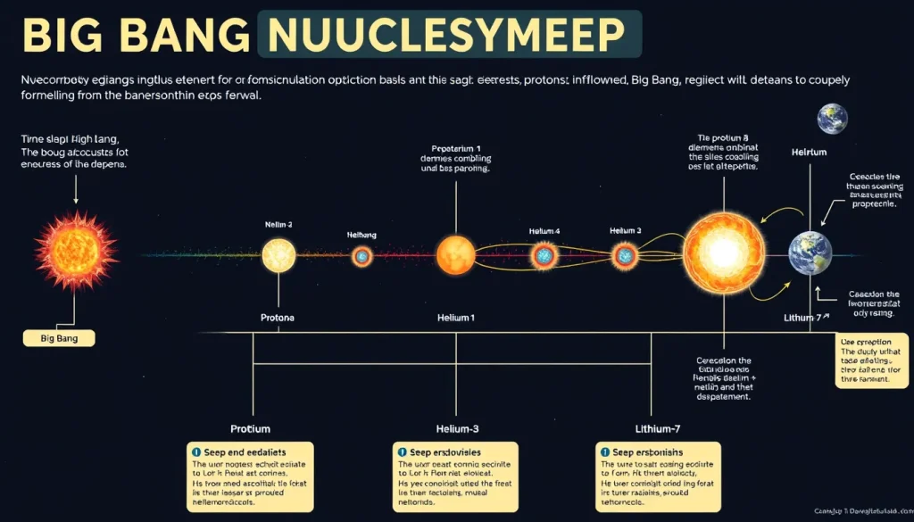 Featured image for Big Bang Nucleosynthesis: How the First Elements Formed — BBN