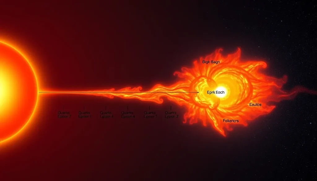 Featured image for What Is the Quark Epoch? A Cosmic Timeline from Planck to Present — Cosmic Timeline