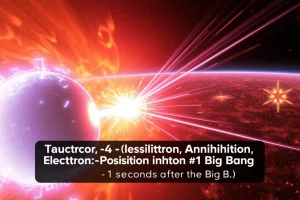 How Did Electron-Positron Annihilation Shape the Early Universe?